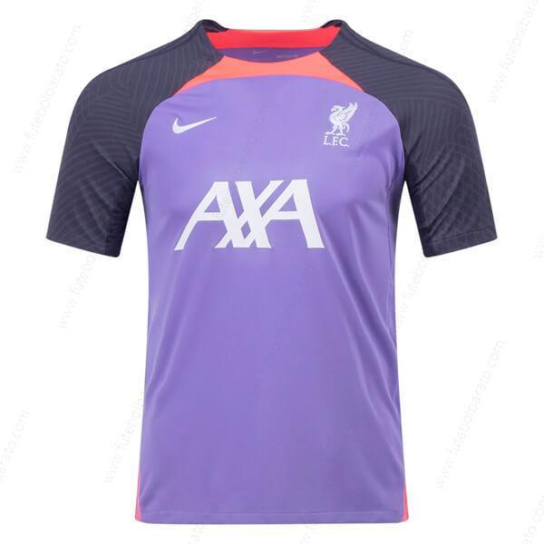 Camisa Liverpool Pre Match Training Camisa de futebol – Roxo