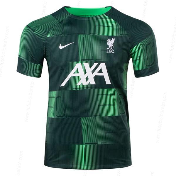Camisa Liverpool Pre Match Training Camisa de futebol – Verde