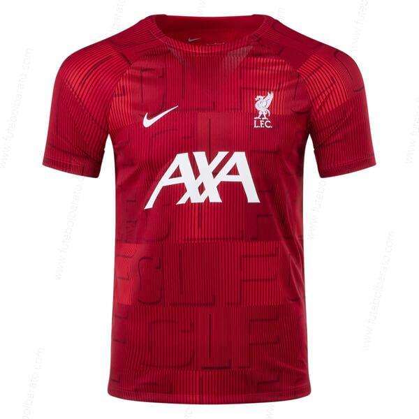 Camisa Liverpool Pre Match Training Camisa de futebol – Vermelho